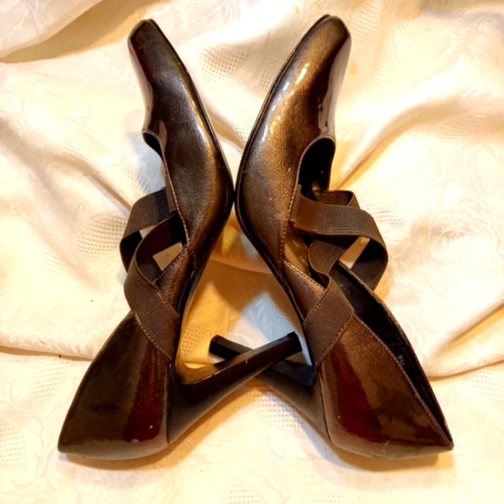 WORTHINGTON LADIES GRAY HEELS Sz 8 - Picture 9 of 15